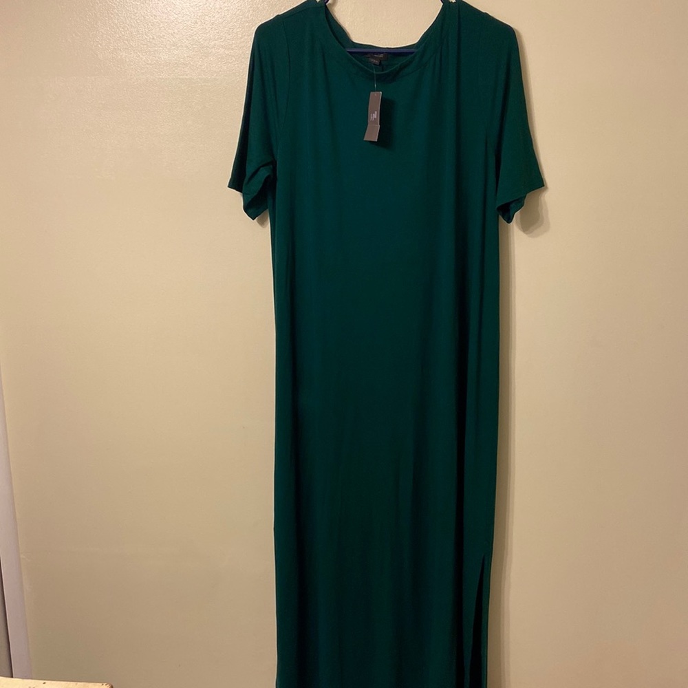 J.Jill Wearever collection emerald maxi dress